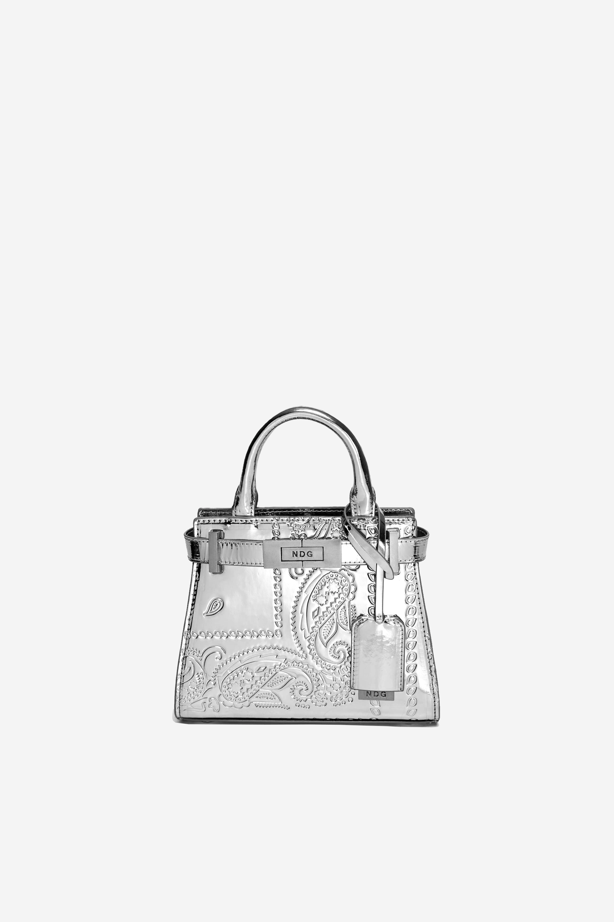 200MM Silver Paisley – NDG PARIS USA