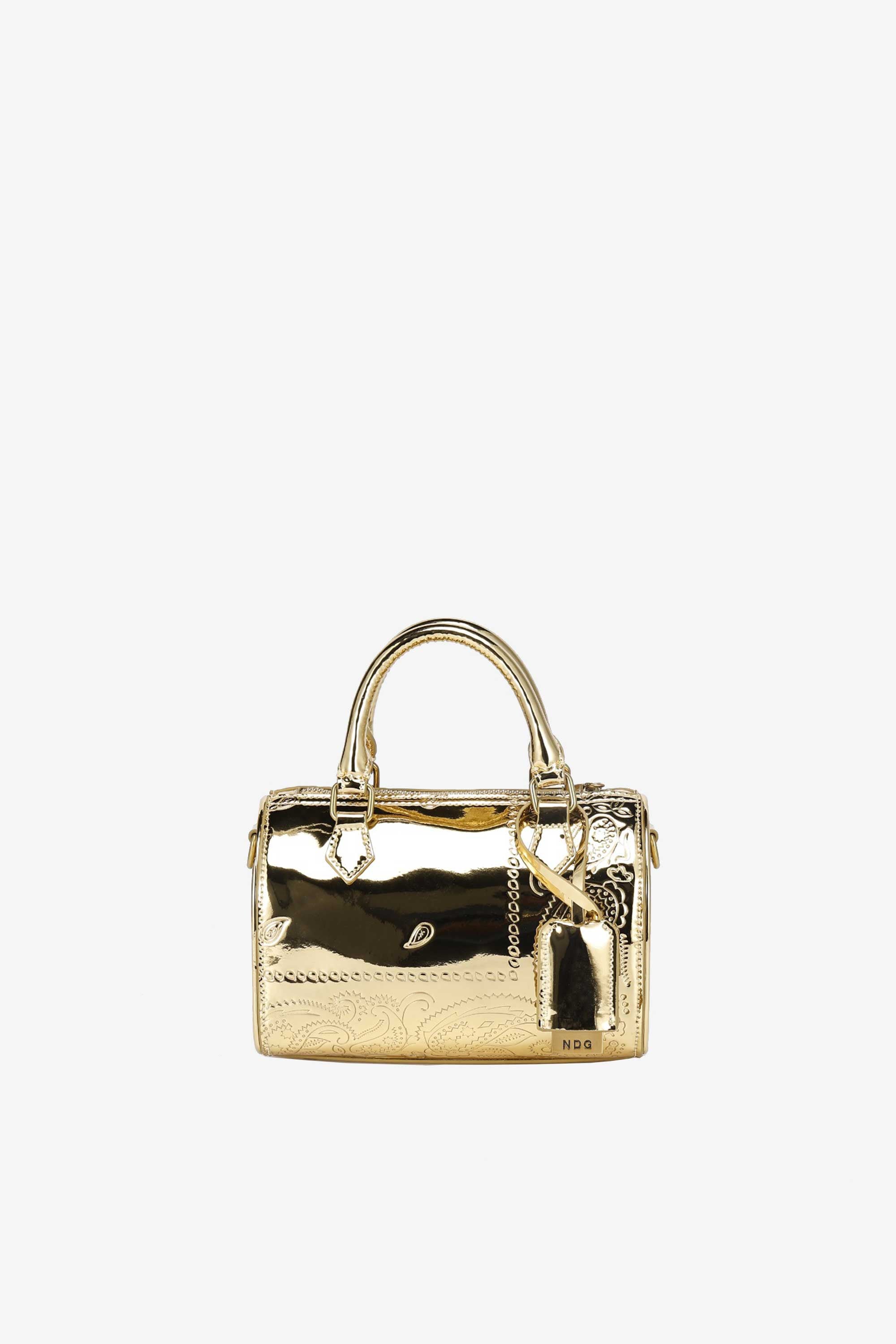Mini Daily Gold Paisley – NDG PARIS USA