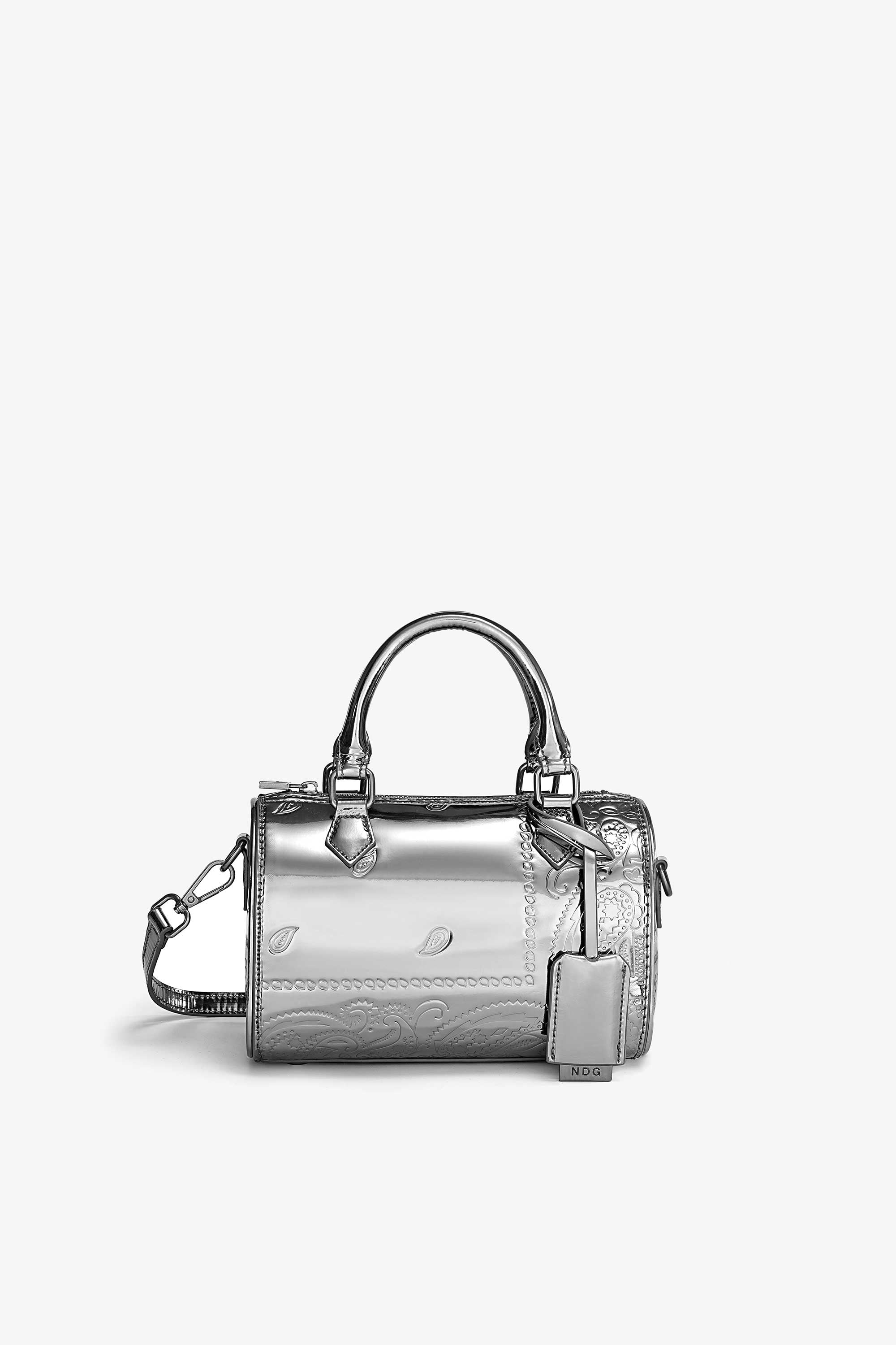 Mini Daily Silver Paisley – NDG PARIS USA