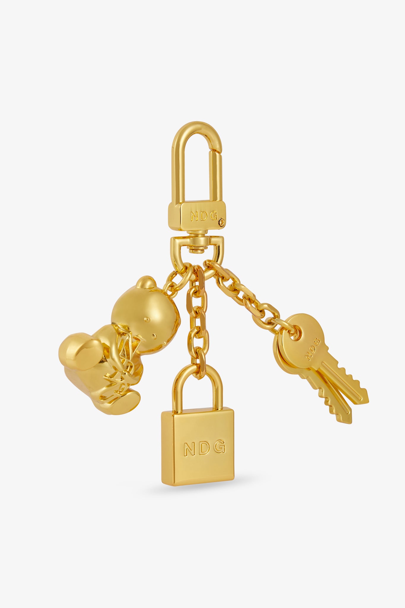 Set 01 Gold Keychain – NDG PARIS USA