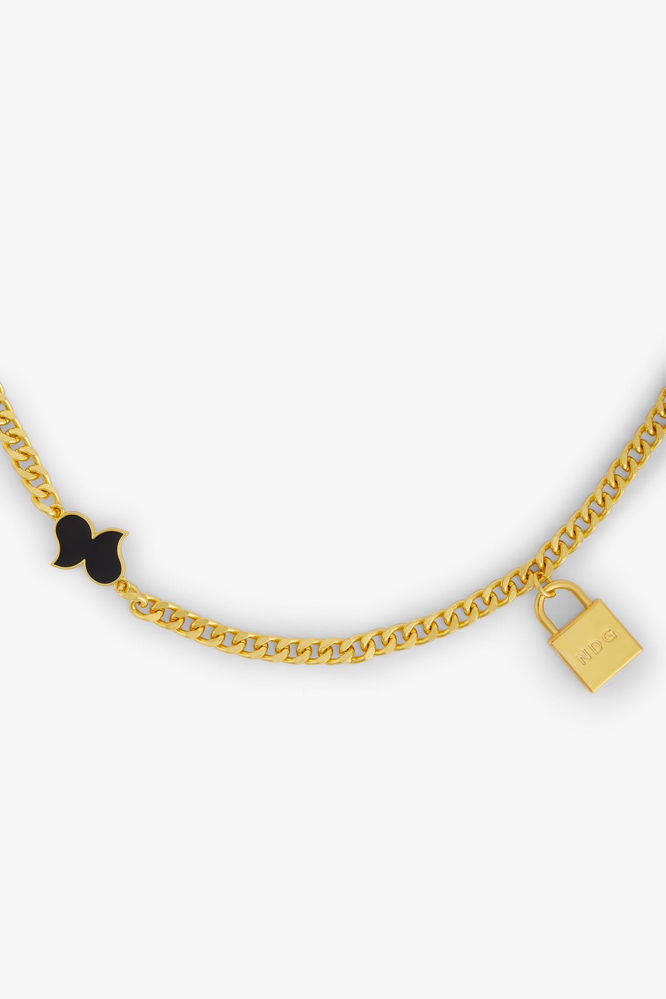 Padlock Chain Gold