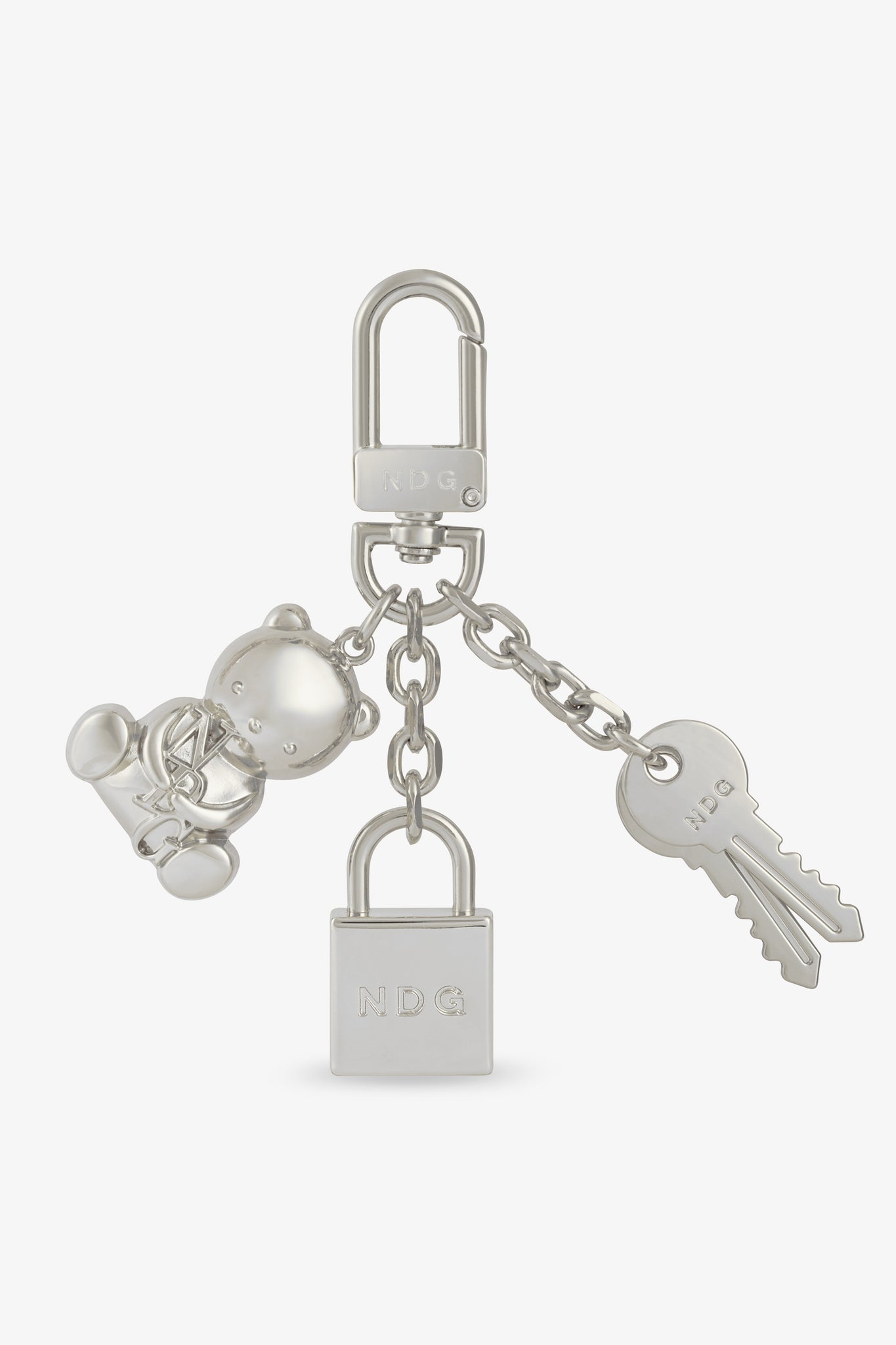 Set 01 Silver Keychain