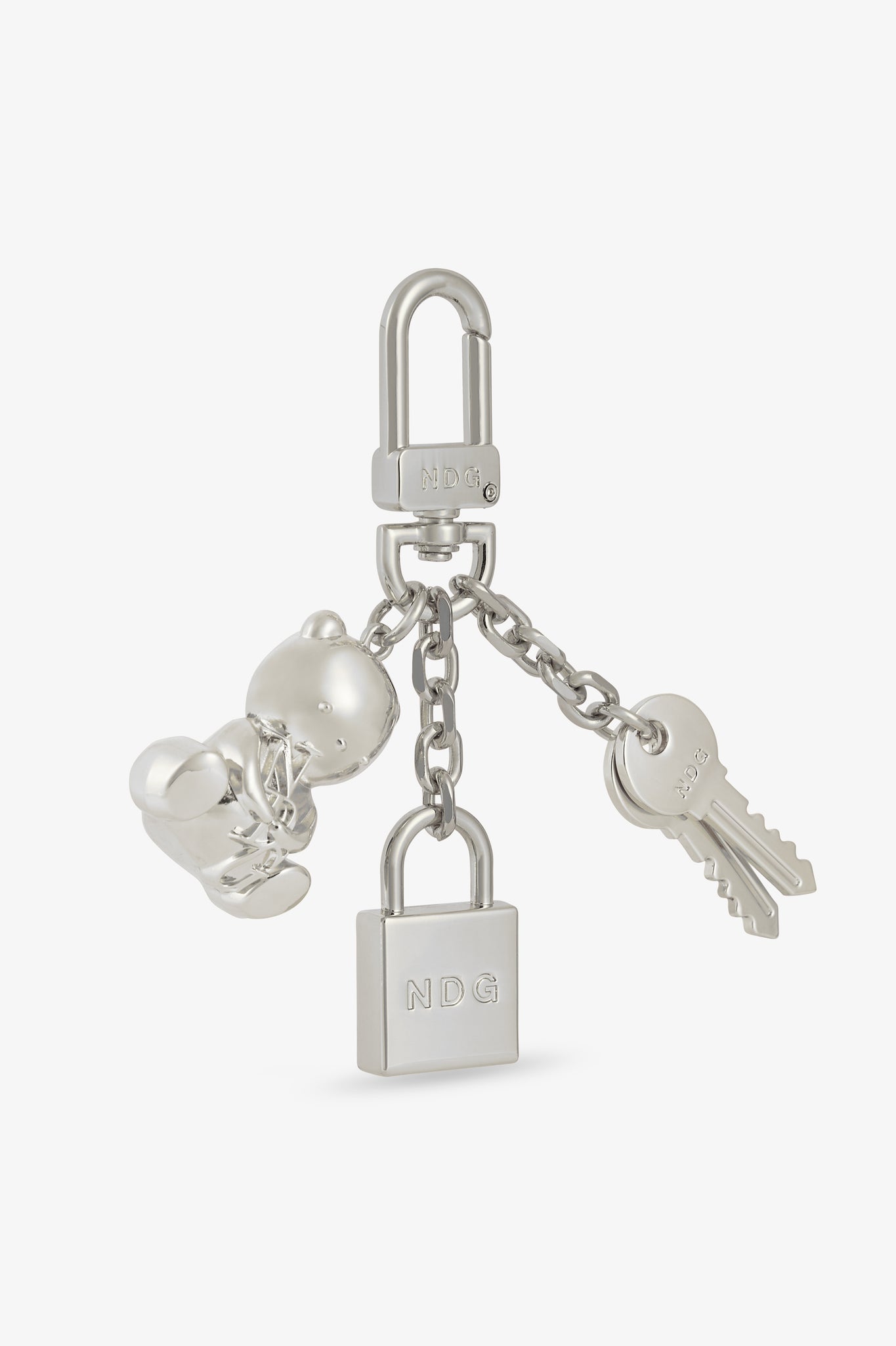 Set 01 Silver Keychain