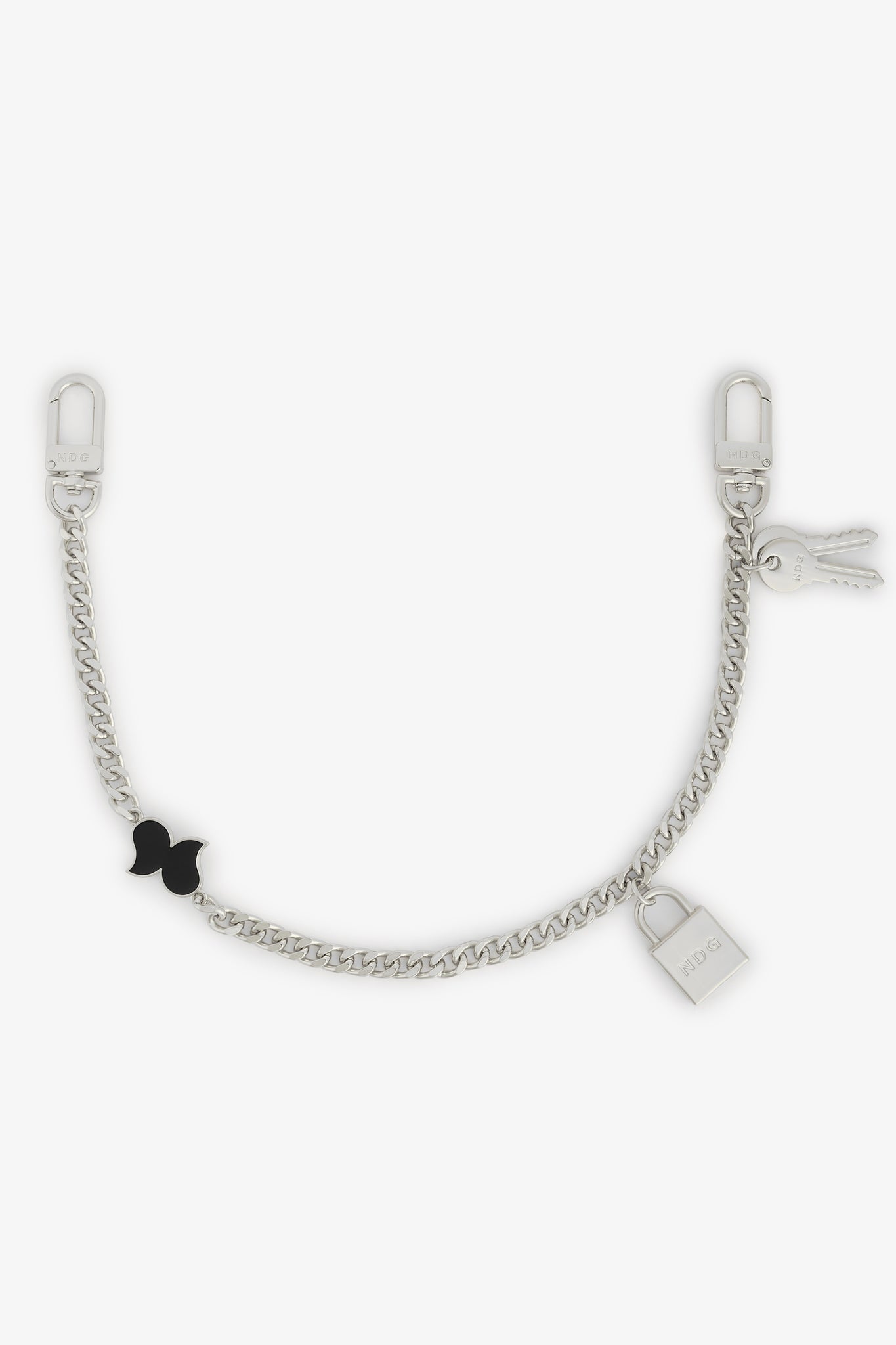 Padlock Chain Silver