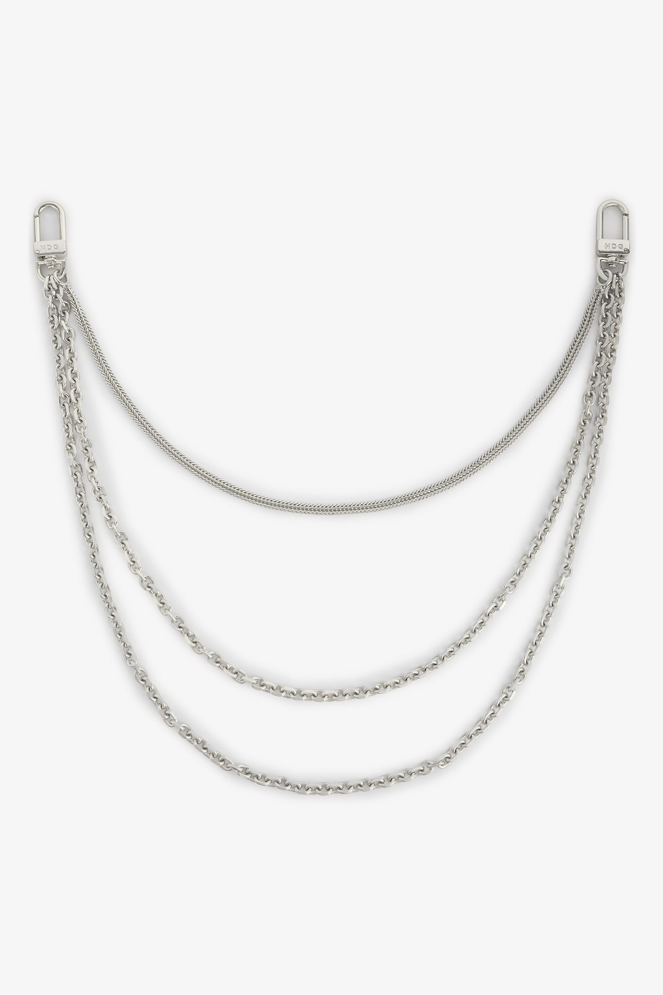3 Chains Silver