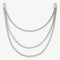 3 Chains Silver