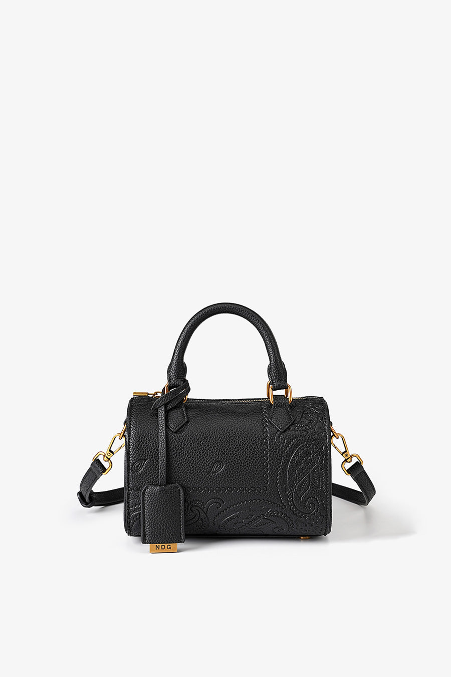 Mini Daily Black Empreinte Paisley – NDG PARIS USA