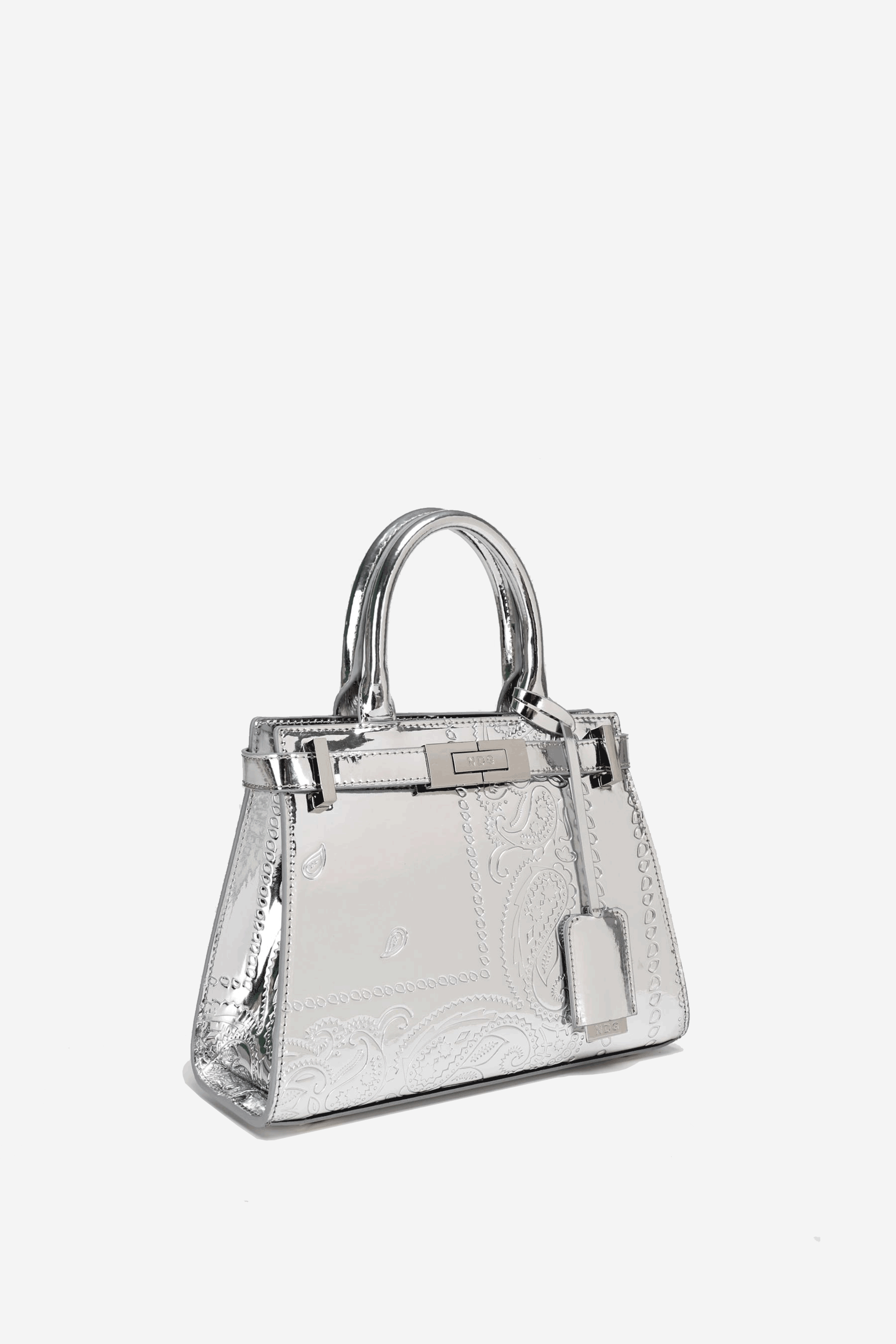 250MM Silver Paisley – NDG PARIS USA