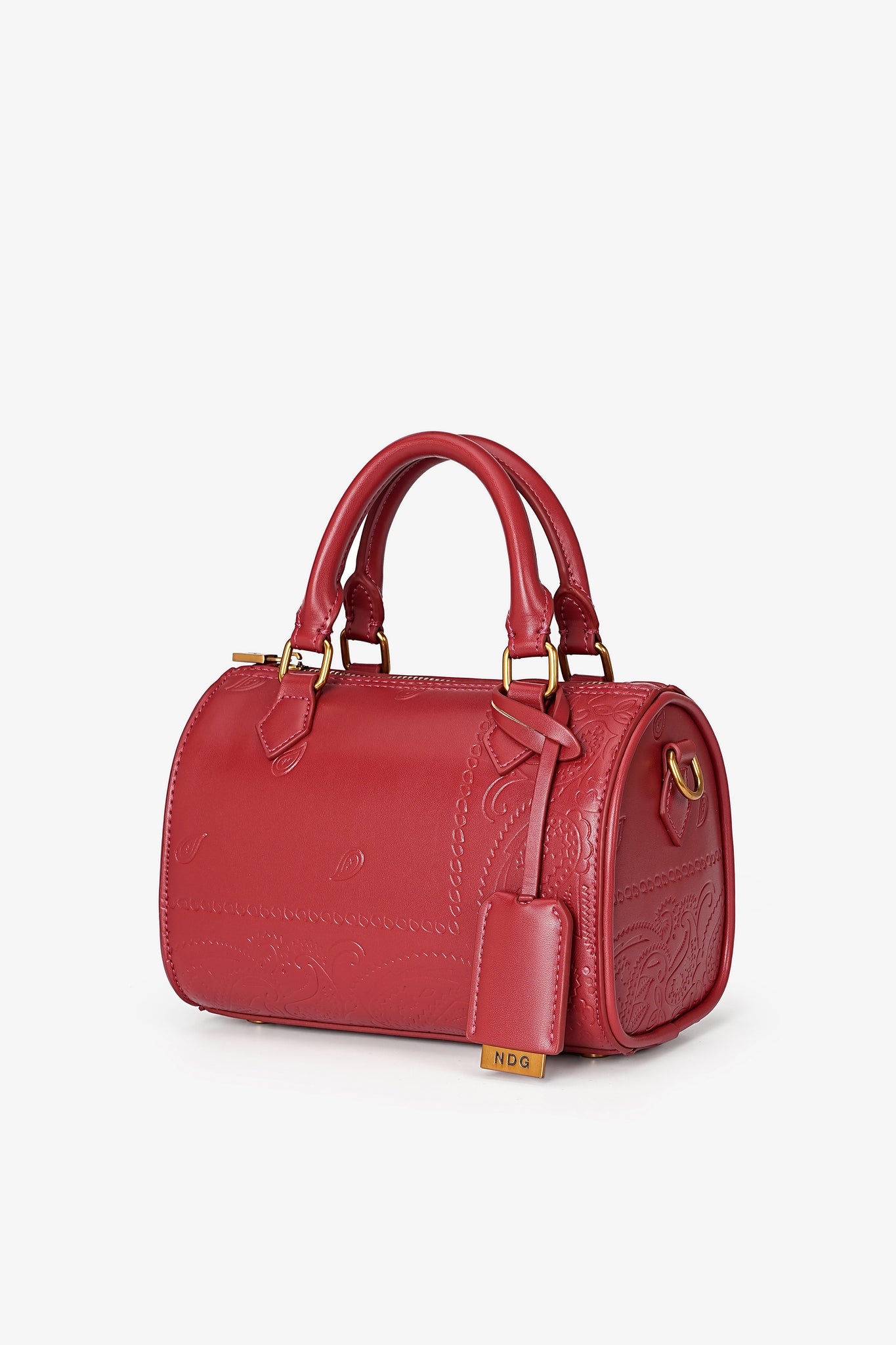 Mini Daily Red Wine Paisley