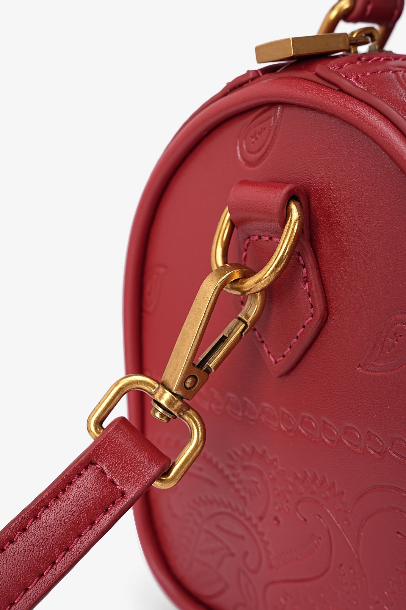 Mini Daily Red Wine Paisley