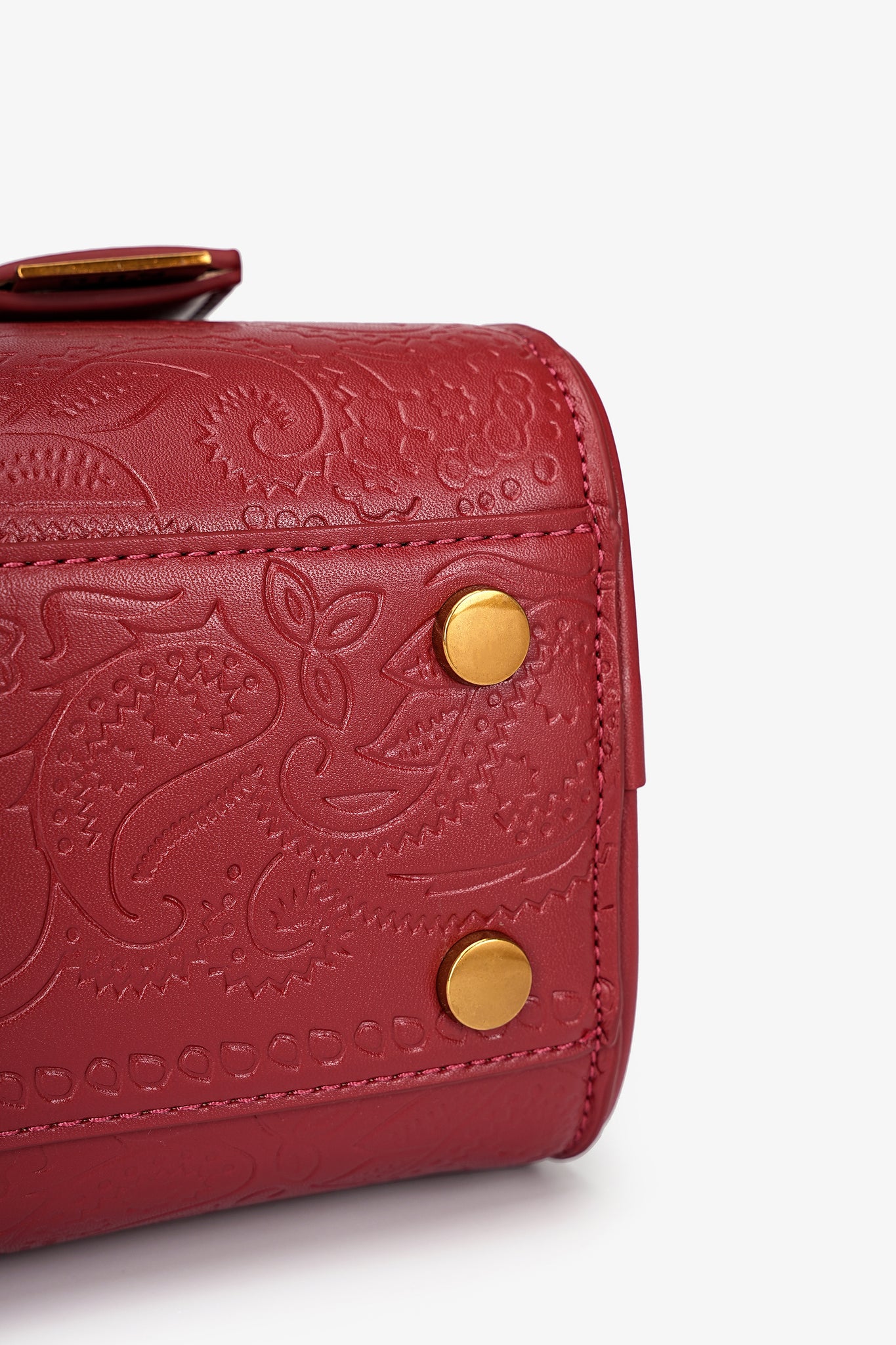 Mini Daily Red Wine Paisley