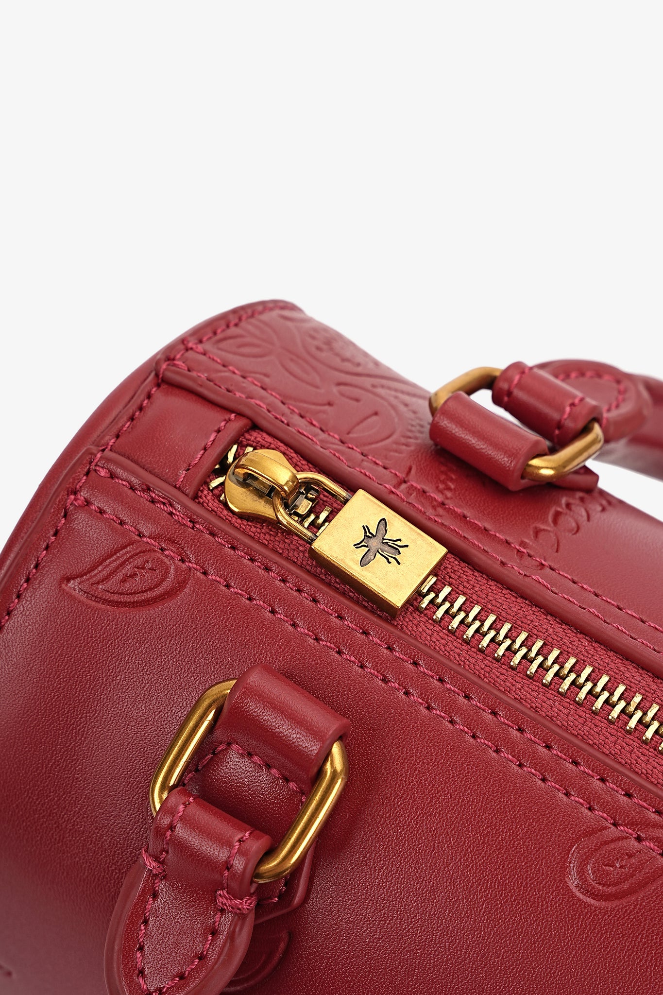 Mini Daily Red Wine Paisley