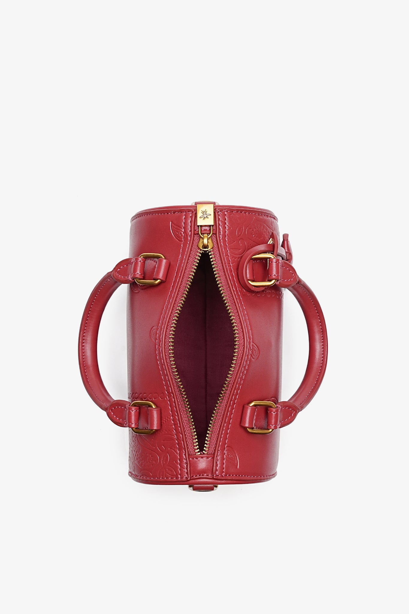 Mini Daily Red Wine Paisley