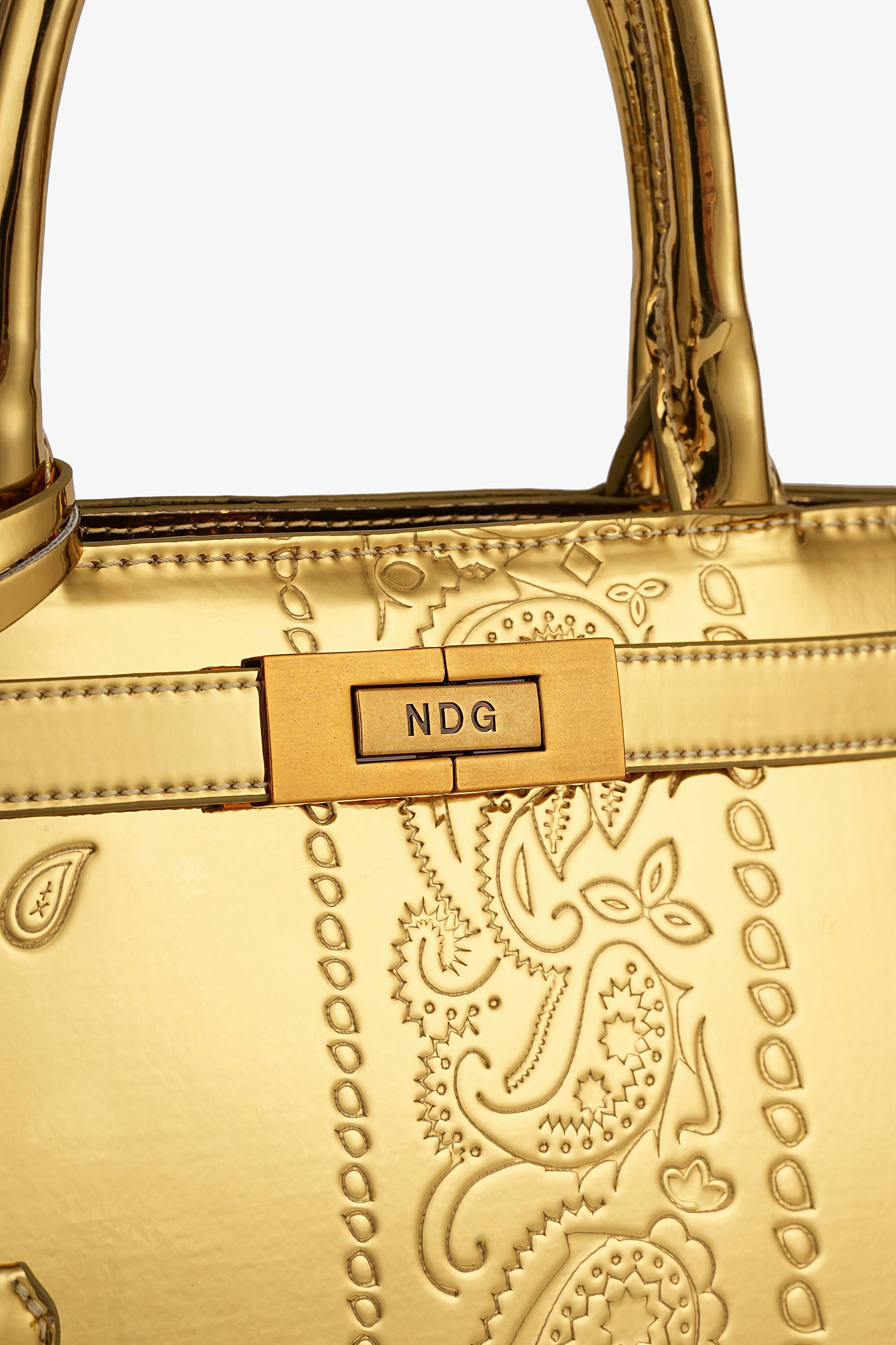 300MM Gold Paisley – NDG PARIS USA