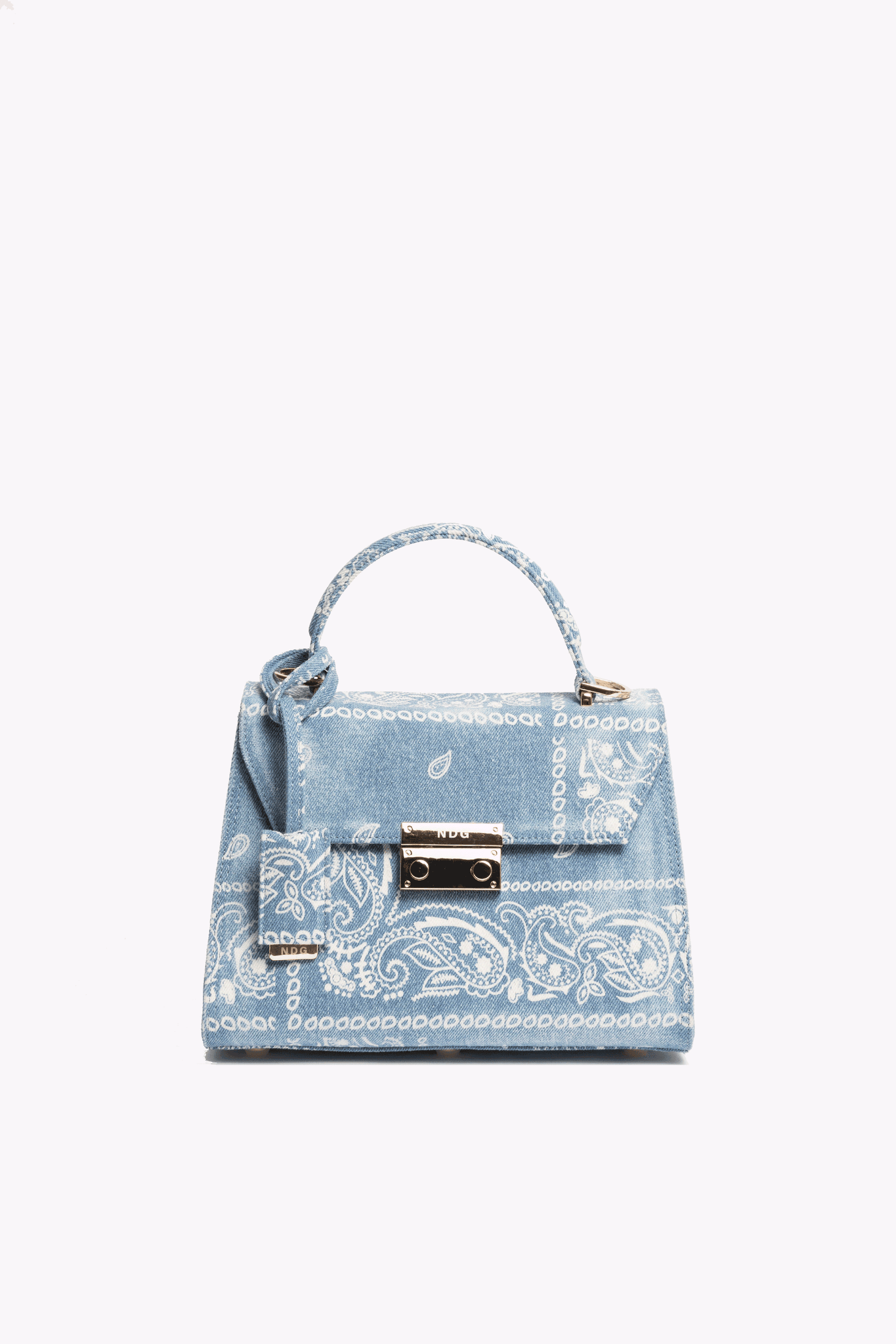 Le Paisley Denim Mini 25cm